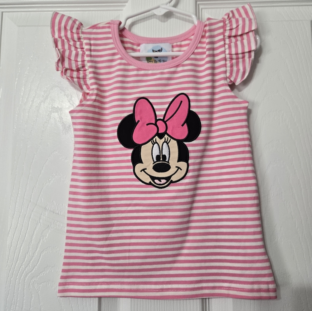 NWOT Minnie Mouse Ruffle Shirt